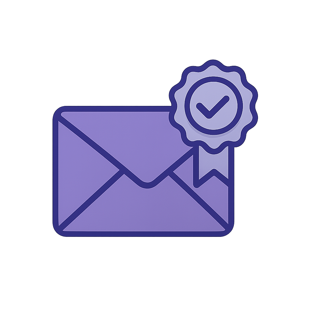 Support email confirmation icon in purple theme